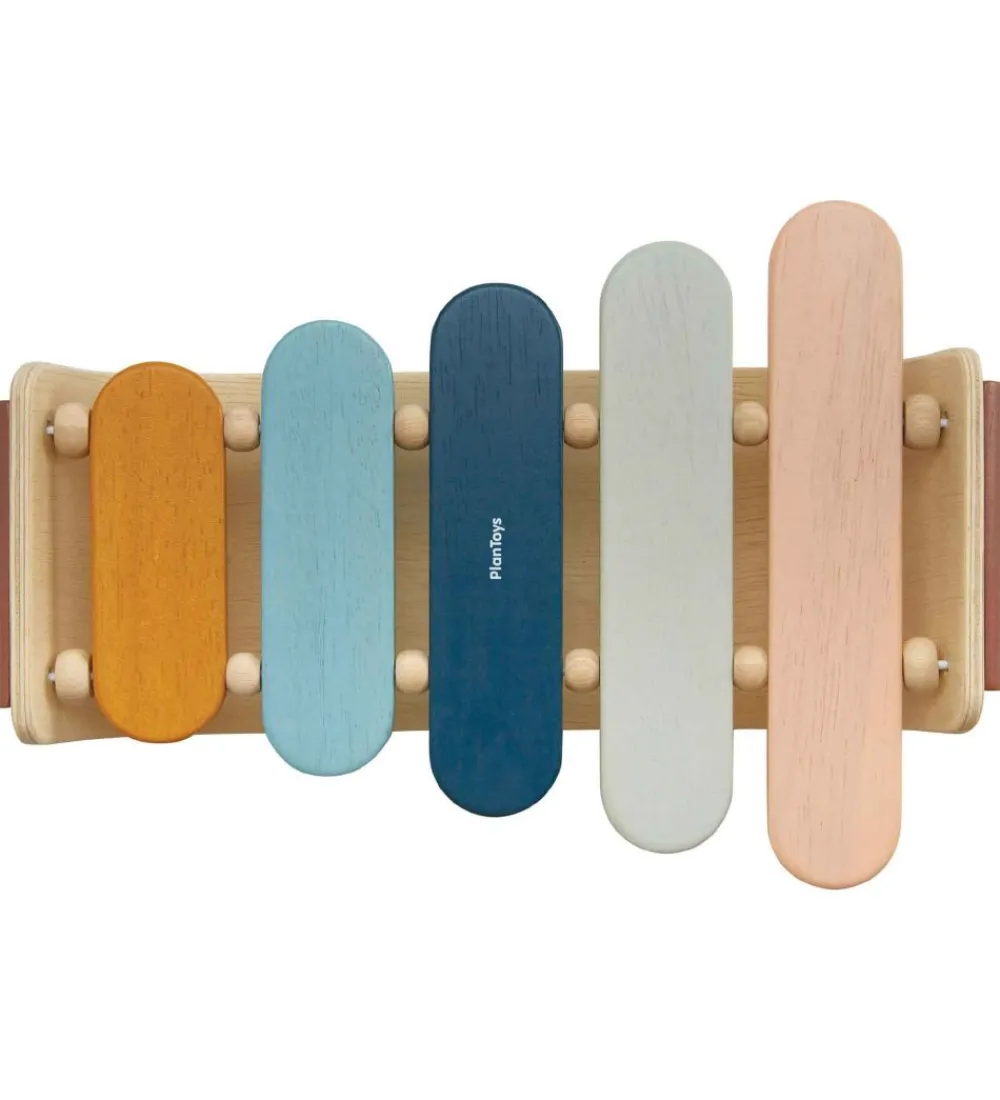 PlanToys Musikinstrumenter|Musikinstrument - Træ - Oval Xylofon