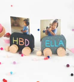 PlanToys Stablelegetøj></noscript>Trælegetøj - Stable-Tog - Træ