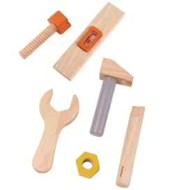 PlanToys Legeværktøj>Værktøjsbælte m. Værktøj - Træ
