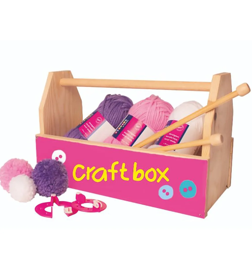 Playbox Legeværktøj|Byg-selv kasse - Træ