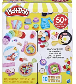 Play-Doh Modellervoks|Modellervoks - 50 Dele - Brunch Time Playset