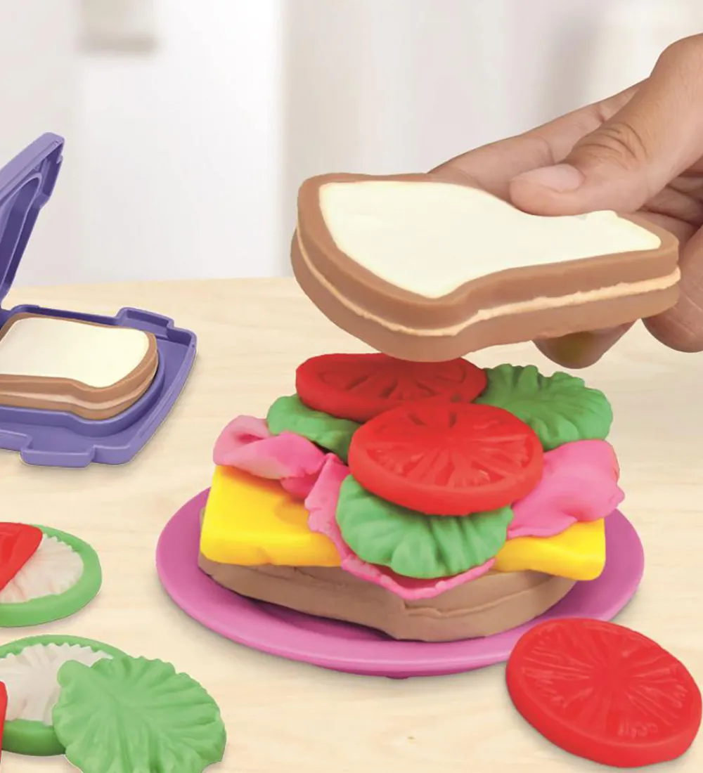Play-Doh Modellervoks|Modellervoks - 50 Dele - Brunch Time Playset