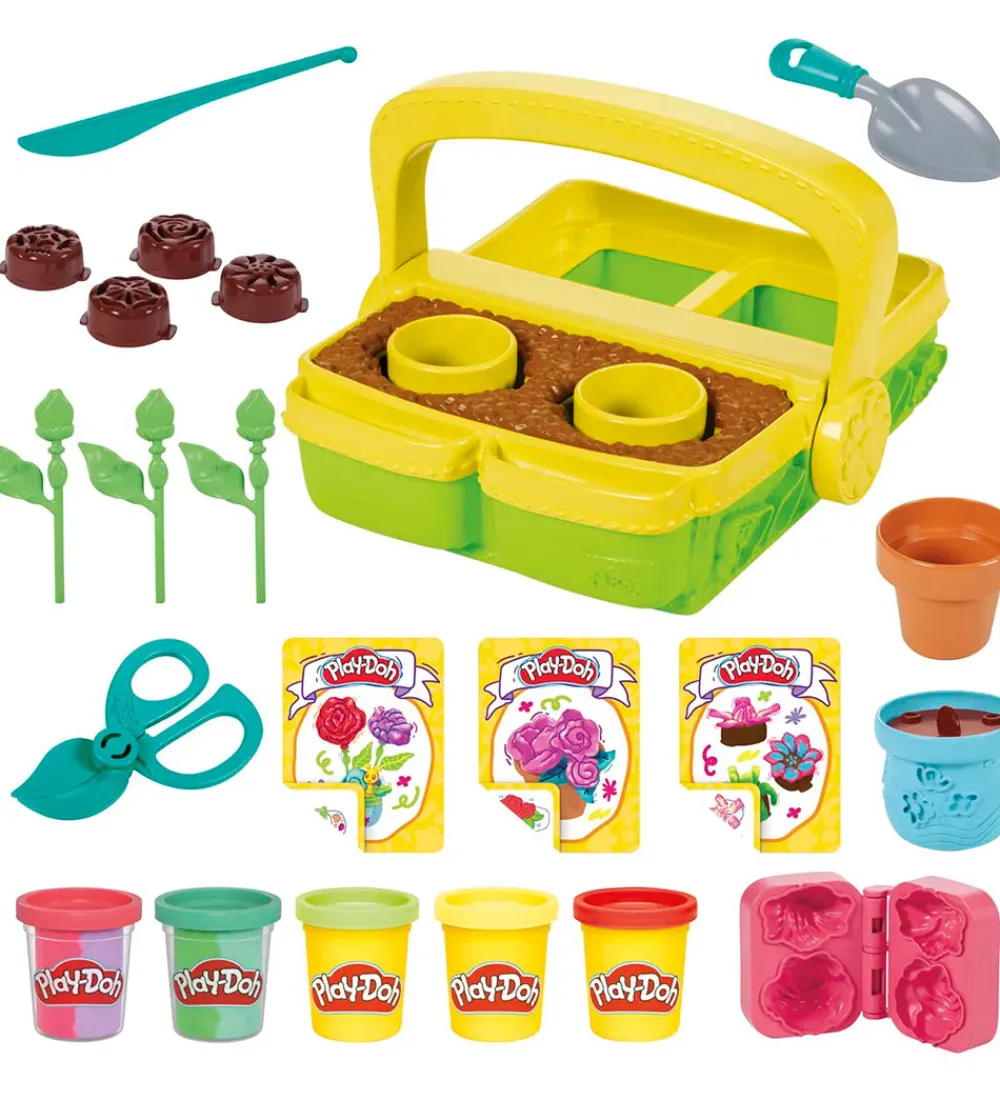 Play-Doh Modellervoks>Modellervoks - Blooming Flowers