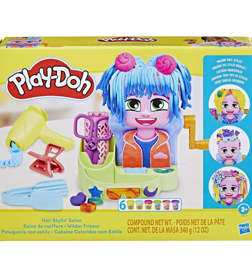 Play-Doh Modellervoks|Modellervoks - Hair Stylin' Salon