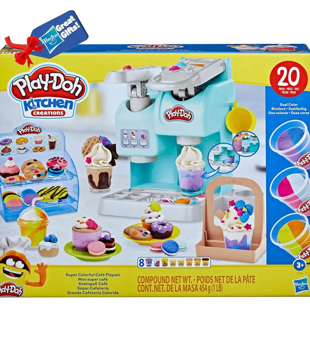 Play-Doh Modellervoks>Modellervoks - Kitchen Creations - Super Colorful Café