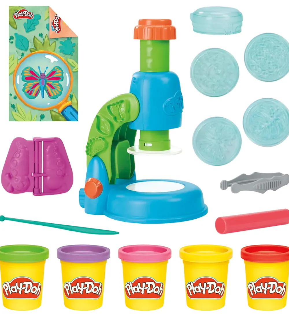 Play-Doh Modellervoks>Modellervoks - Light & Look Microscope
