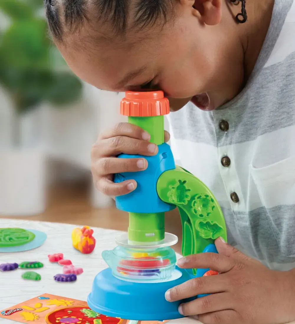 Play-Doh Modellervoks>Modellervoks - Light & Look Microscope