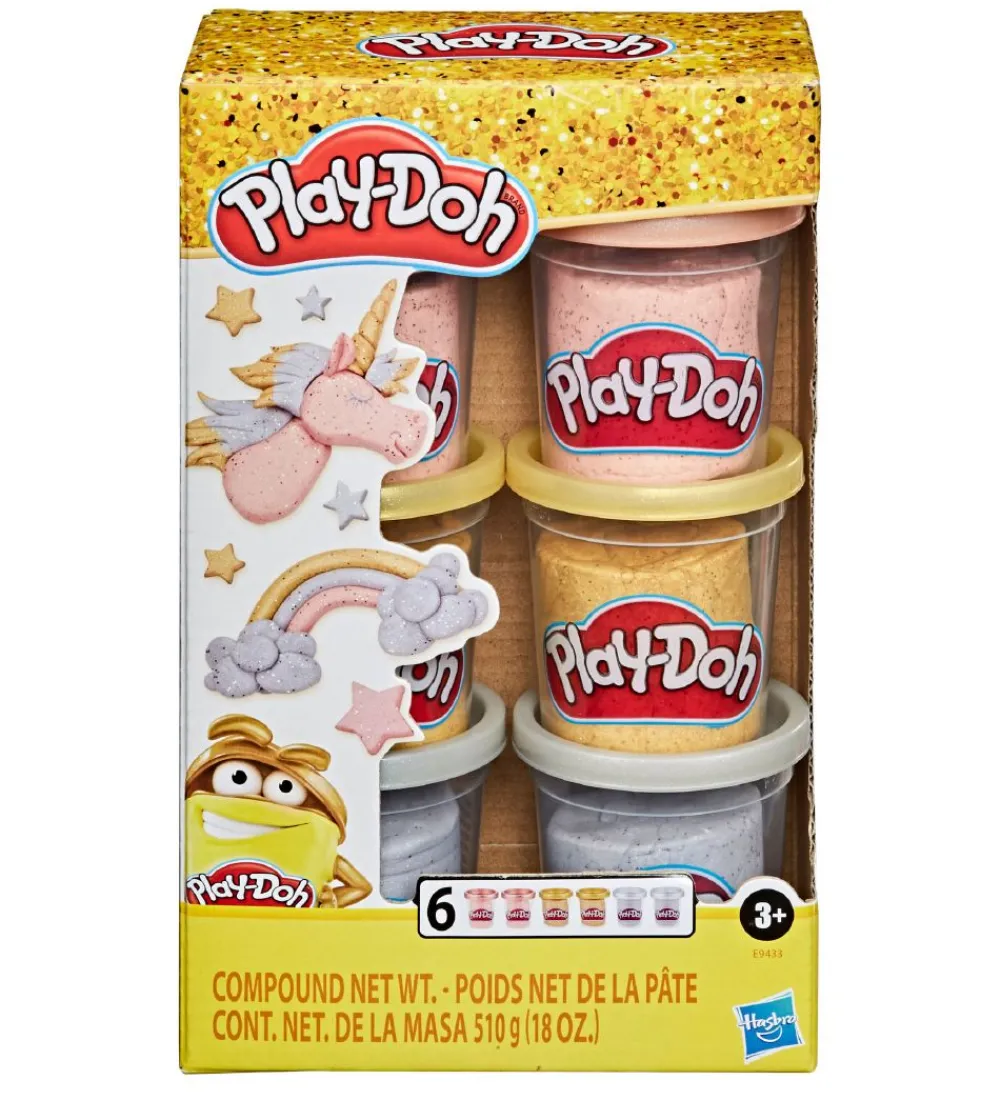 Play-Doh Modellervoks>Modellervoks - Metallics