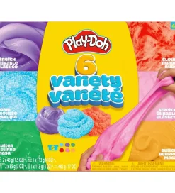 Play-Doh Slim>Slim - Multi Variety Box 6 Pack