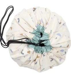 Play&Go Legetæpper Og Legegulve|Opbevaringstæpper>Legetøjstæppe - Ø: 140 cm - Animal Alphabet