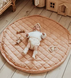 Play&Go Legetæpper Og Legegulve|Opbevaringstæpper></noscript>Legetøjstæppe - Ø120 - Soft Organic - Fleuri