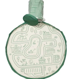 Play&Go Legetæpper Og Legegulve|Babylegetøj|Legetøjstæppe/Kurv - 2-i-1 - Roadmap