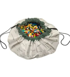 Play&Go Legetæpper Og Legegulve|Babylegetøj|Legetøjstæppe/Opbevaring - 140 cm - 2-i-1 - Crocodile