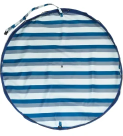 Play&Go Legetæpper Og Legegulve|Opbevaringstæpper>Legetæppe - Ø140 - Green Stripes