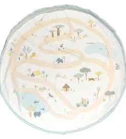 Play&Go Legetæpper Og Legegulve|Opbevaringstæpper|Legetæppe - Ø140 - Jungle