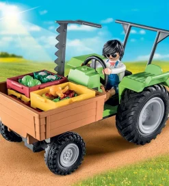 Playmobil Traktorer|Country - Traktor m. Trailer - 71249 - 42 Dele