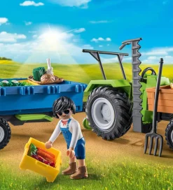Playmobil Traktorer|Country - Traktor m. Trailer - 71249 - 42 Dele