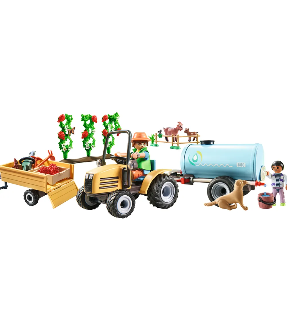Playmobil Traktorer>Country - Traktor med Anhænger o... - 71442 - 117 Dele