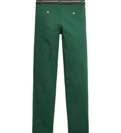 Børn Polo Ralph Lauren Konfirmationstøj>Bukser - Bedford - Grøn m. Bælte