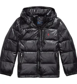 Børn Polo Ralph Lauren Overgangsjakker|Dunjakker Og Dynejakker>Dunjakke - Polo Black