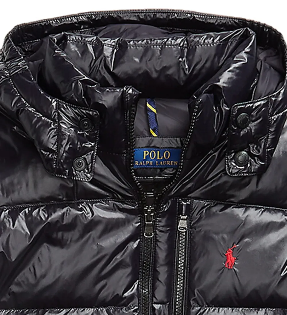 Børn Polo Ralph Lauren Overgangsjakker|Dunjakker Og Dynejakker>Dunjakke - Polo Black