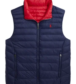 Børn Polo Ralph Lauren Dunveste Og Dyneveste>Dynevest - Vendbar - Navy/Rød