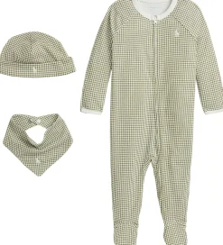 Polo Ralph Lauren Savlesmække>Gaveæske - 3 Dele - Grå/Hvidternet