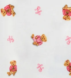 Polo Ralph Lauren Savlesmække>Gaveæske - 3 Dele - Hvid/Rosa m. Bamser