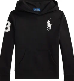 Børn Polo Ralph Lauren Hættetrøjer|Hættetrøje - Sort m. Hvid