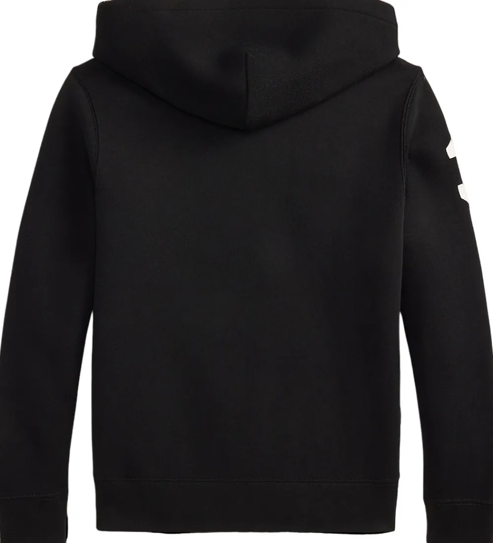 Børn Polo Ralph Lauren Hættetrøjer|Hættetrøje - Sort m. Hvid