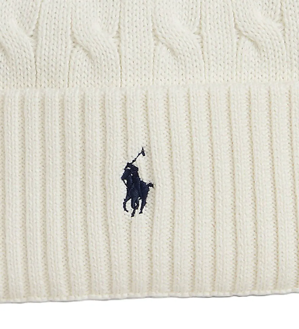 Børn Polo Ralph Lauren Huer Og Hatte|Hue - Strik - Cream