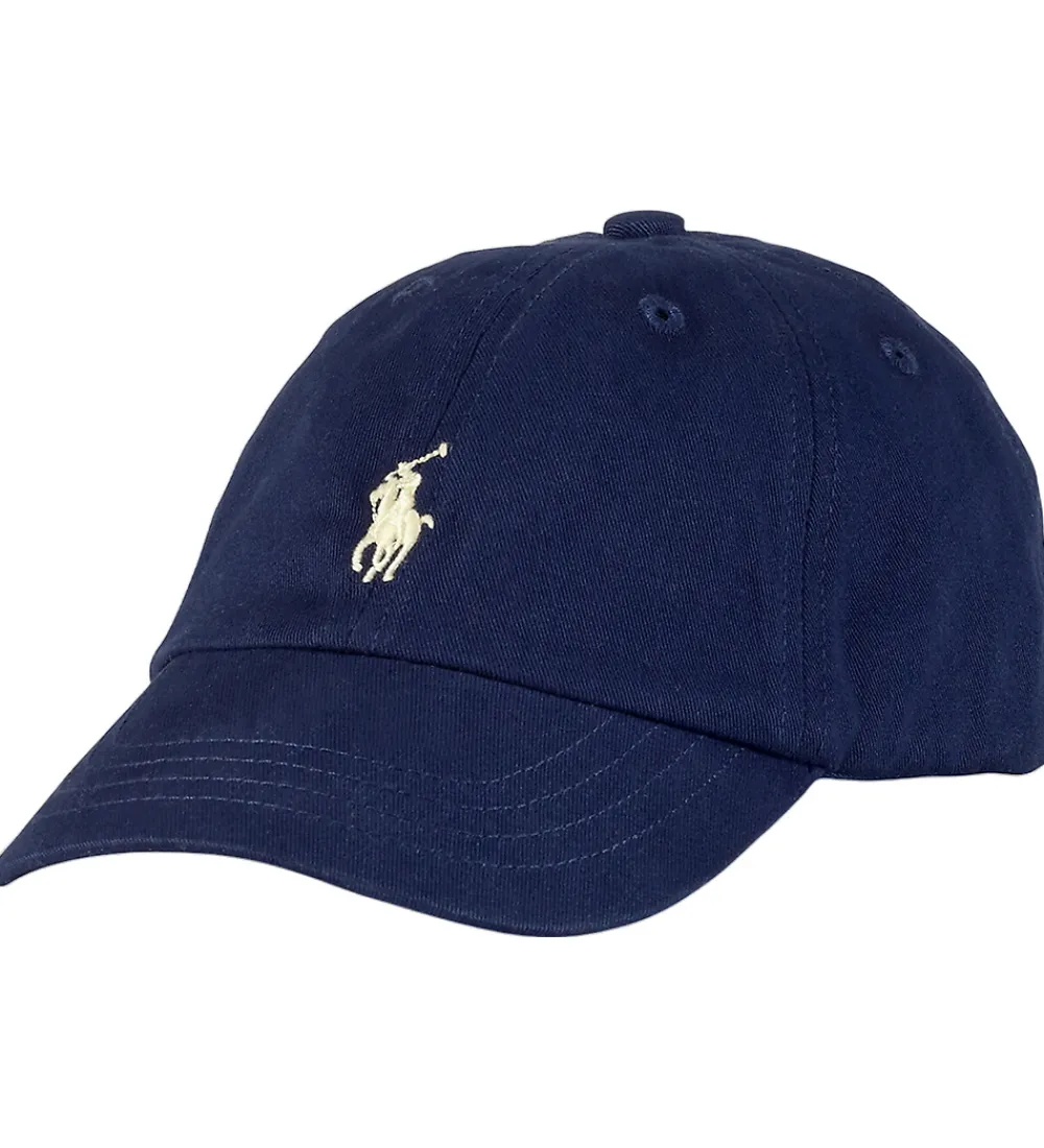 Børn Polo Ralph Lauren Kasketter|Kasket - Navy m. Logo