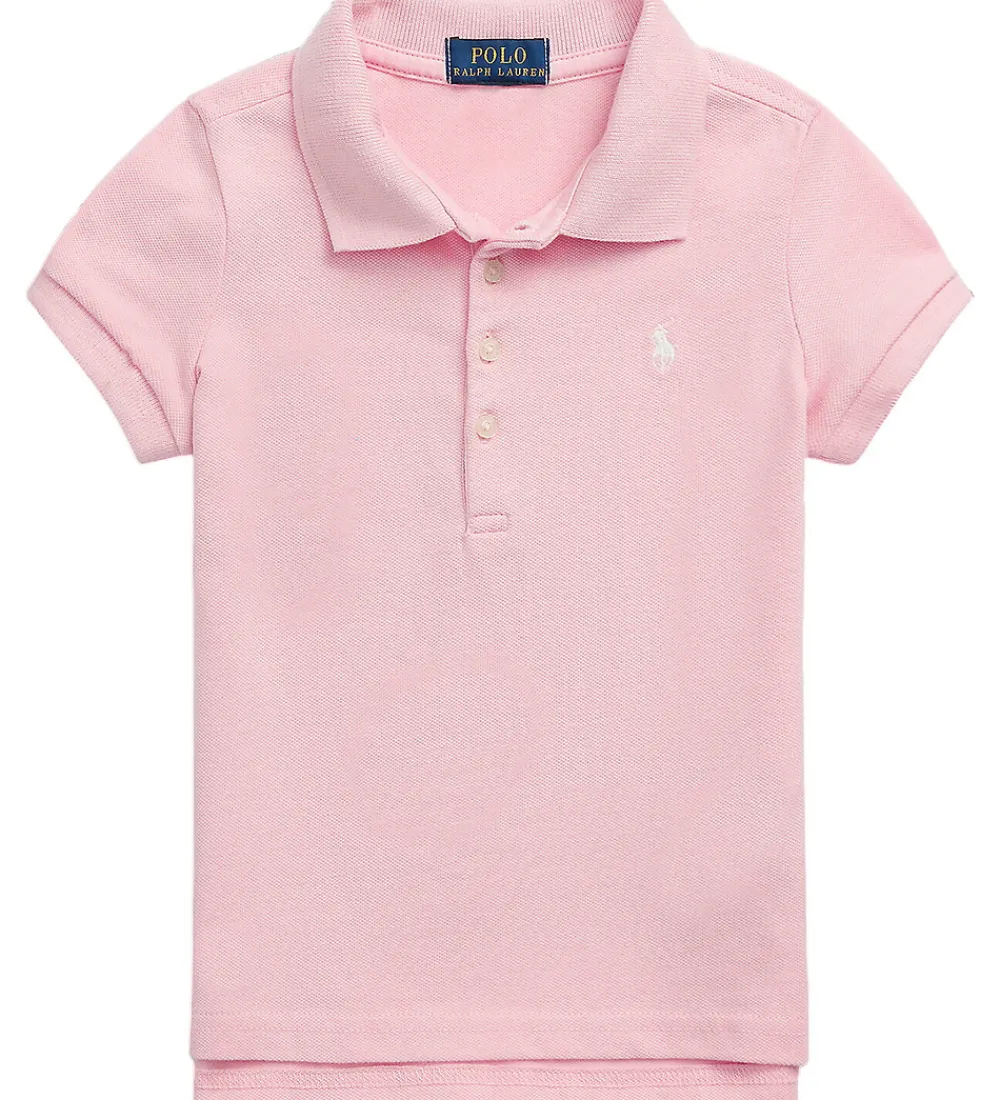 Børn Polo Ralph Lauren T-Shirts|Polo - Hint Of Pink