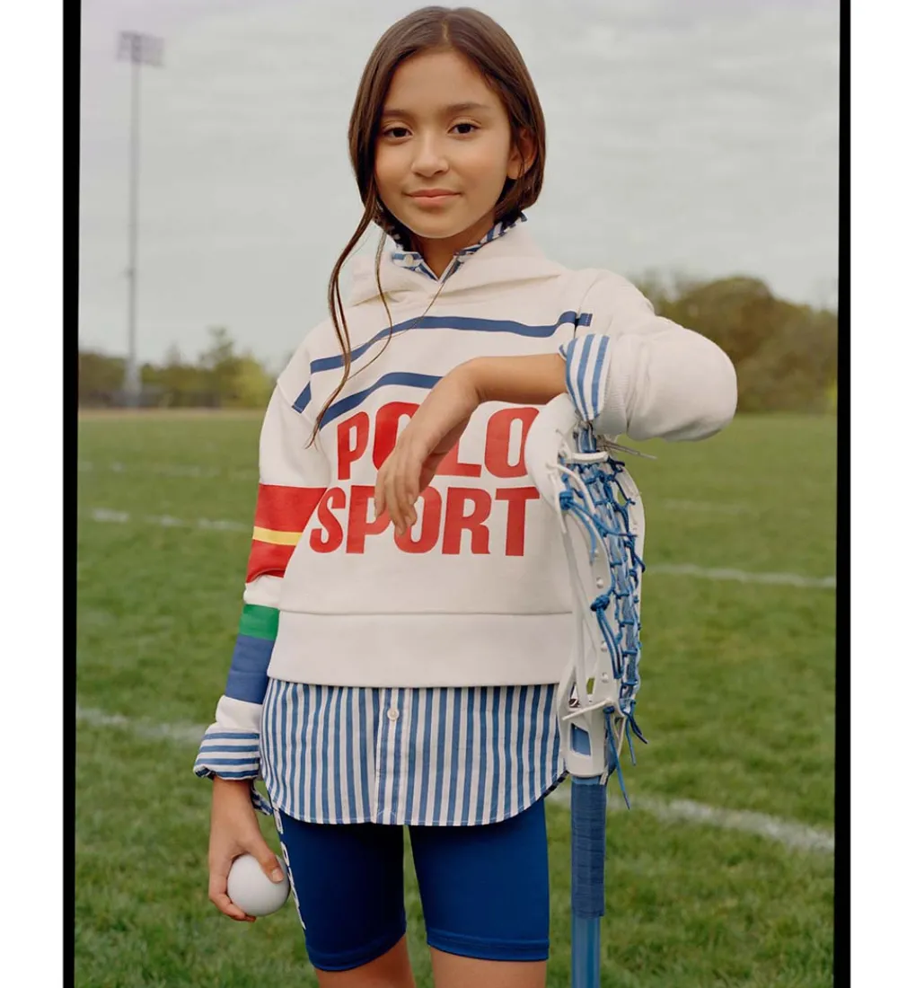 Polo Ralph Lauren Sportsshorts|Shorts - Polo Sport - Blå m. Print