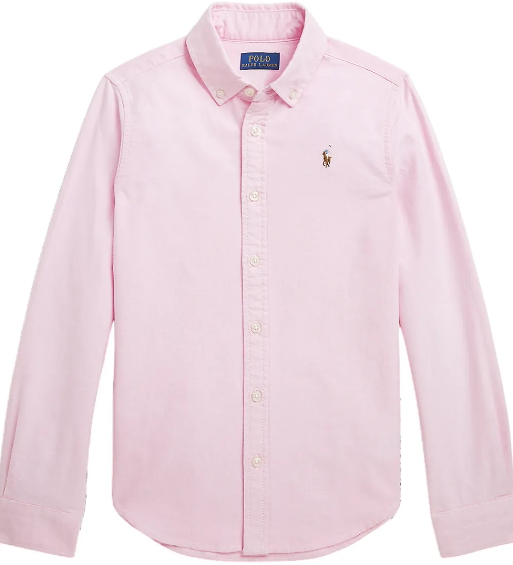 Børn Polo Ralph Lauren Skjorter>Skjorte - Bath Pink