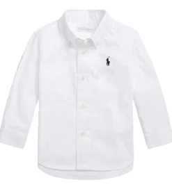 Børn Polo Ralph Lauren Konfirmationstøj>Skjorte - Slim Fit - Hvid
