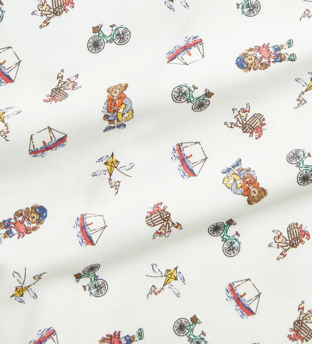 Børn Polo Ralph Lauren Sommerdragter|Sommedragt - Hvid m. Print
