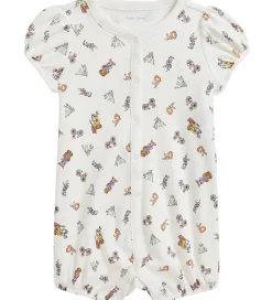 Børn Polo Ralph Lauren Sommerdragter|Sommerdragt - Hvid m. Sommerprint