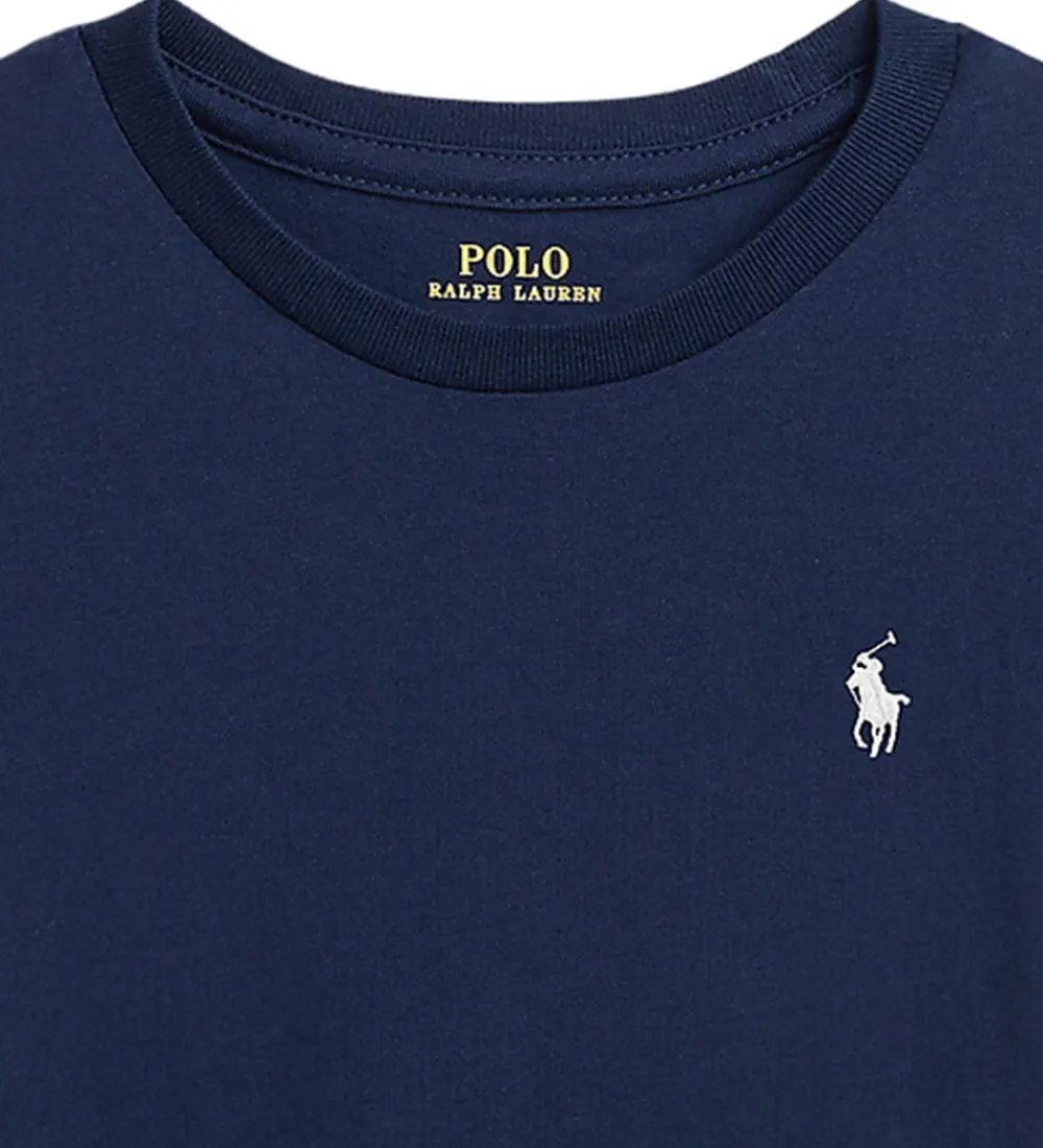 Børn Polo Ralph Lauren T-Shirts>T-shirt - Newport Navy