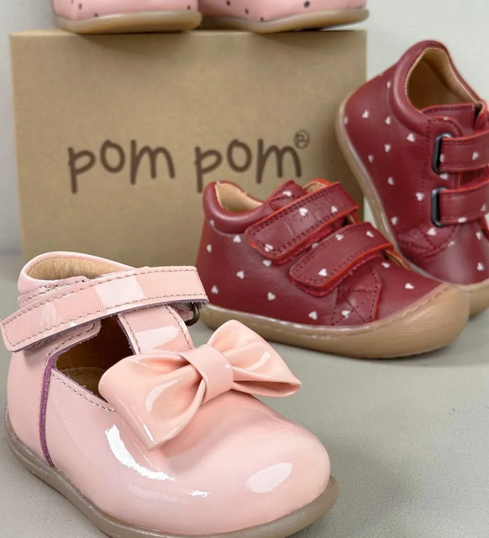 Pom Pom Begyndersko|Begyndersko - First Sport Velcro - Heart AOP