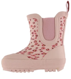 Pom Pom Gummistøvler|Gummistøvler m. For - Ankel - Autumn Anemone Mini