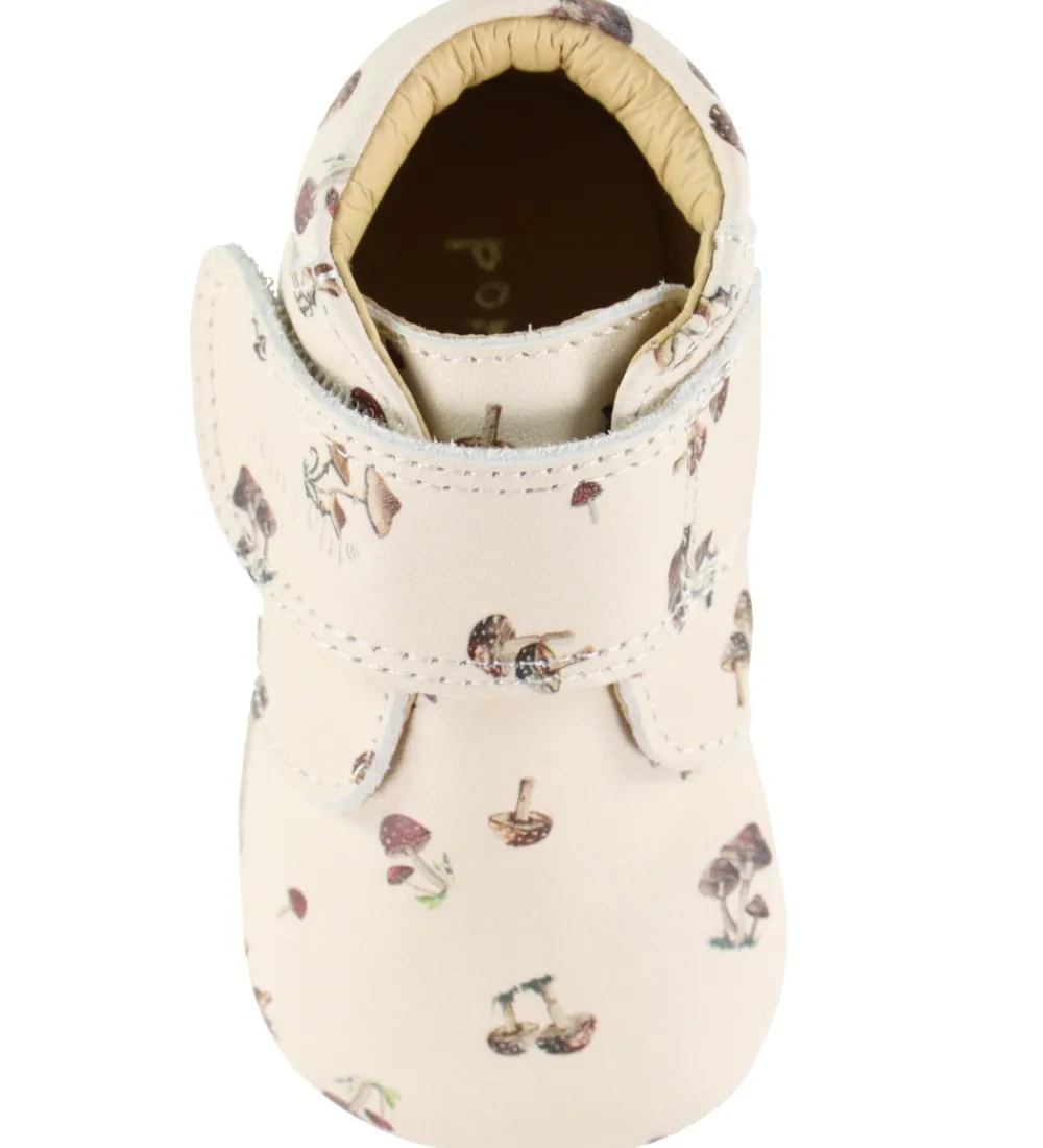 Pom Pom Begyndersko|Skindfutter - Beginners Velcro - Fungi AOP