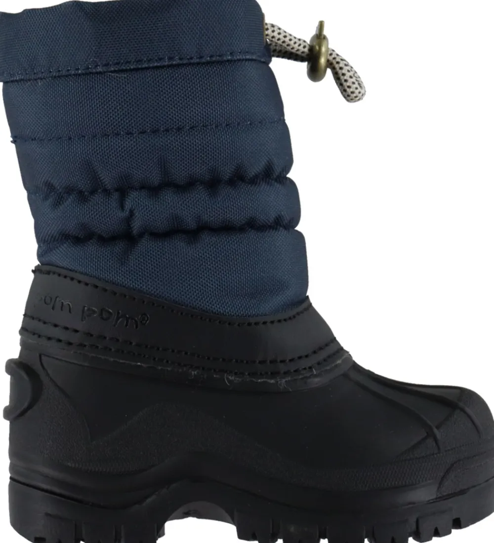 Pom Pom Vinterstøvler|Vinterstøvler - PmWill - Navy