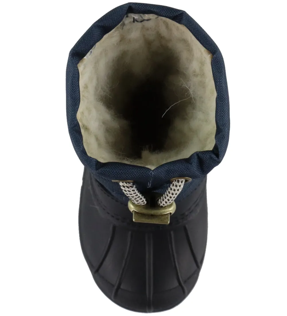Pom Pom Vinterstøvler|Vinterstøvler - PmWill - Navy