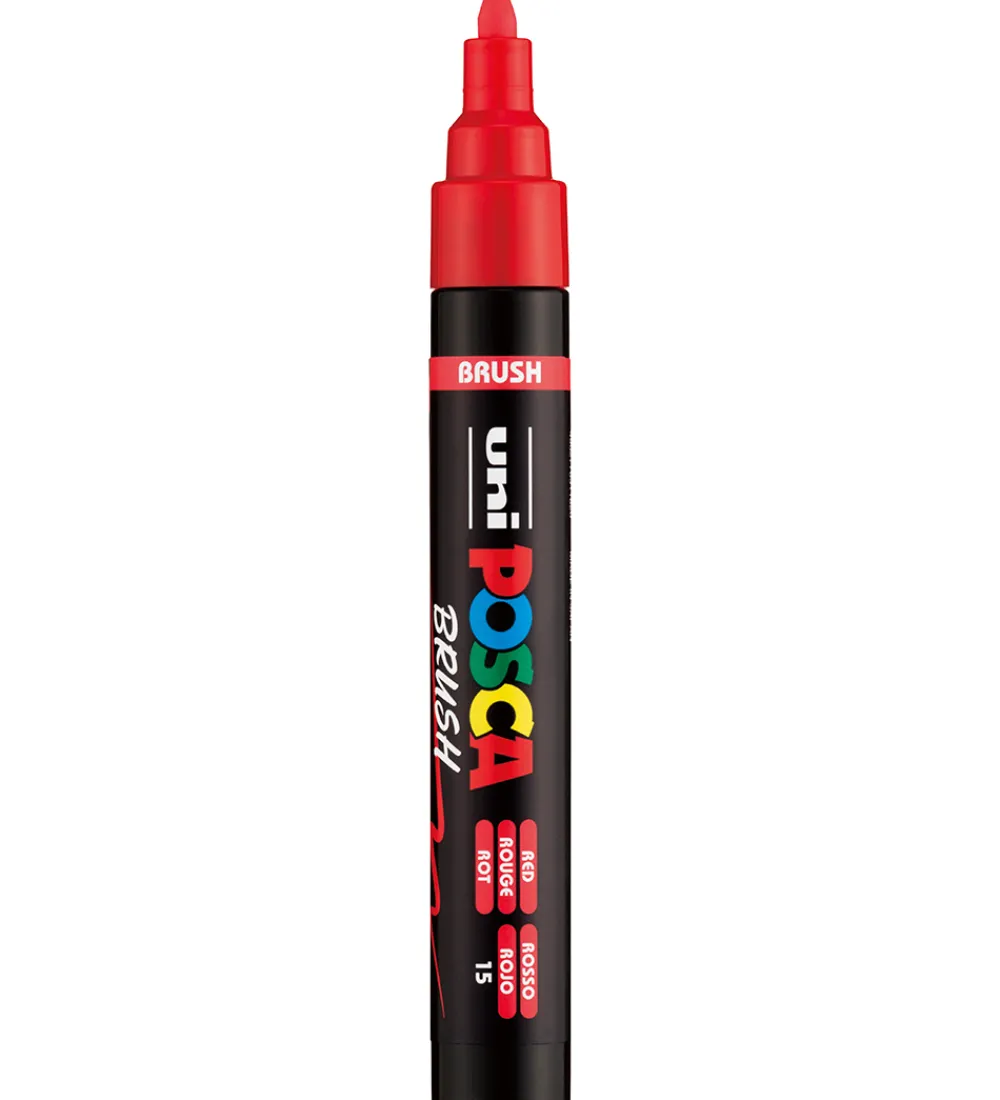 Posca Tuscher Og Farver|Kreativ Leg>Tusch - PC-5BR - Rød