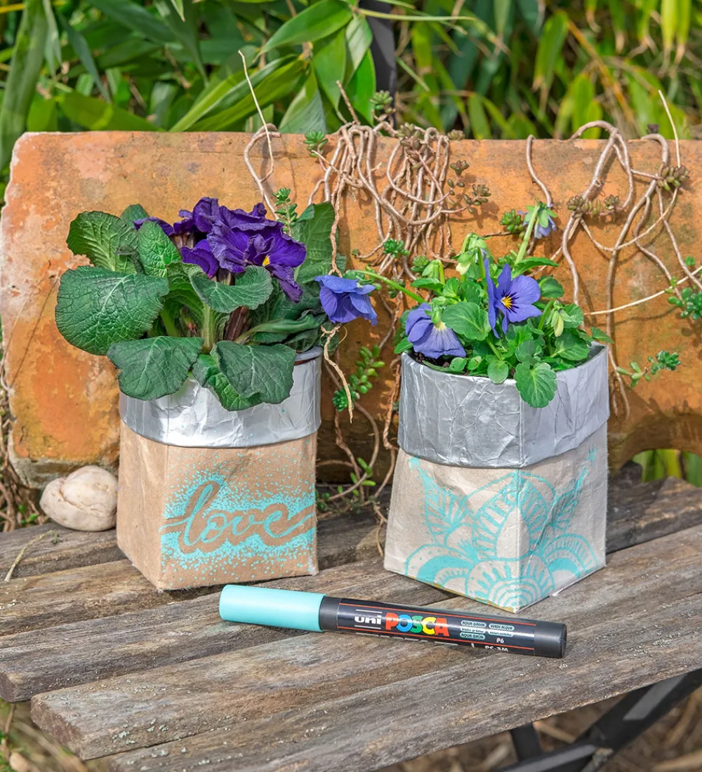 Posca Tuscher Og Farver>Tuscher - PC-5M - 4 stk. - Afdæmpede farver