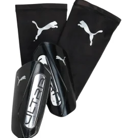 Puma Benskinner|Fodbold|Benskinner - ULTRA Light - Sort/Sølv