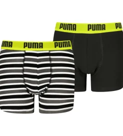 Børn Puma Undertøj|Boxershorts - Everyday - 2-pak - Black Combo