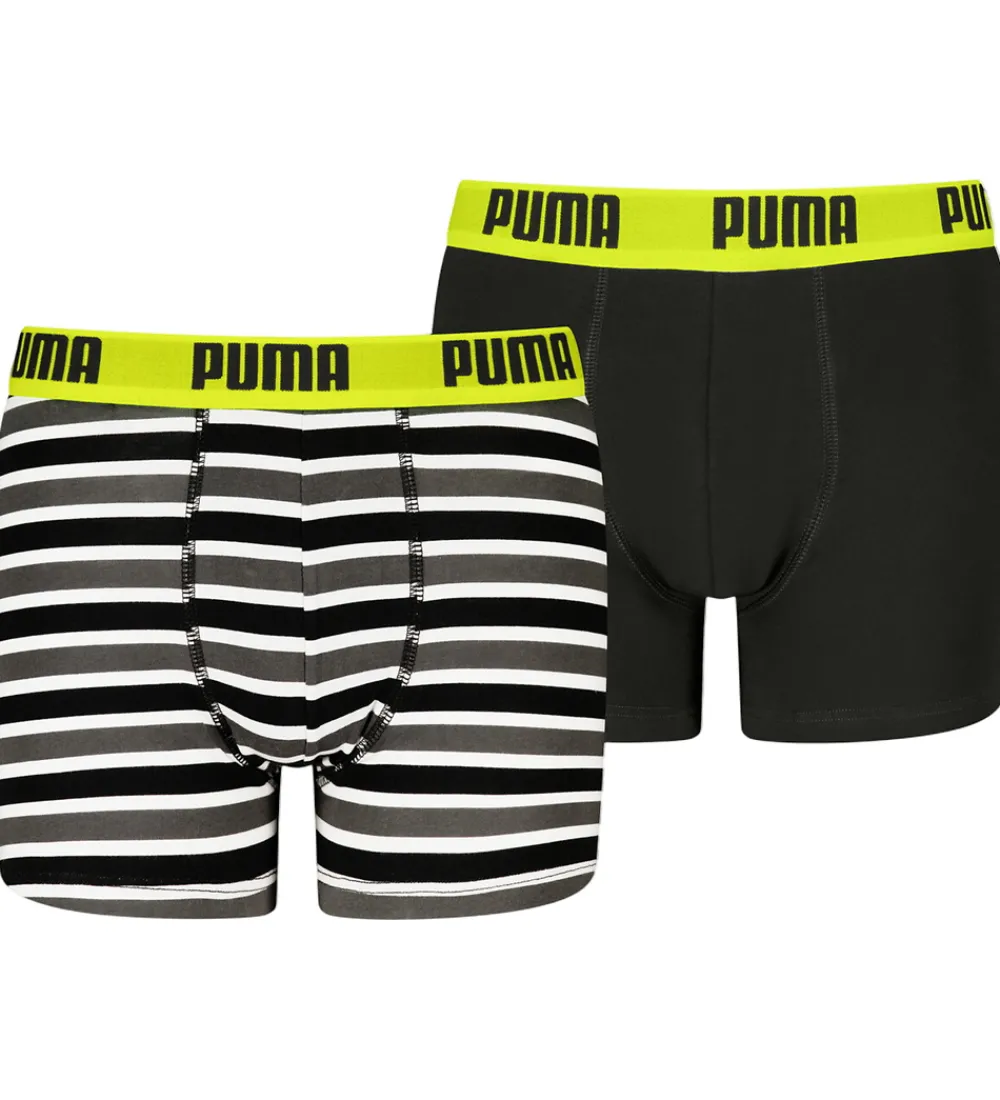 Børn Puma Undertøj|Boxershorts - Everyday - 2-pak - Black Combo