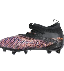 Puma Fodboldstøvler - Kunst (Ag)|Fodboldstøvler - Græs (Fg)|Fodboldstøvler - Future 8 Match FG/AG Jr - Sort/Hvid/Glowin